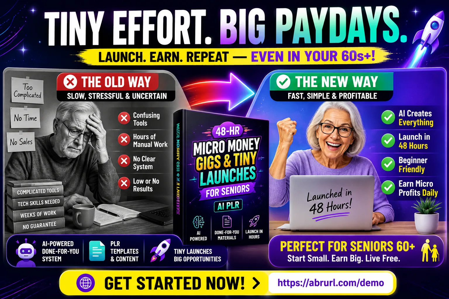 Micro Money Gigs launching soon banner sample
