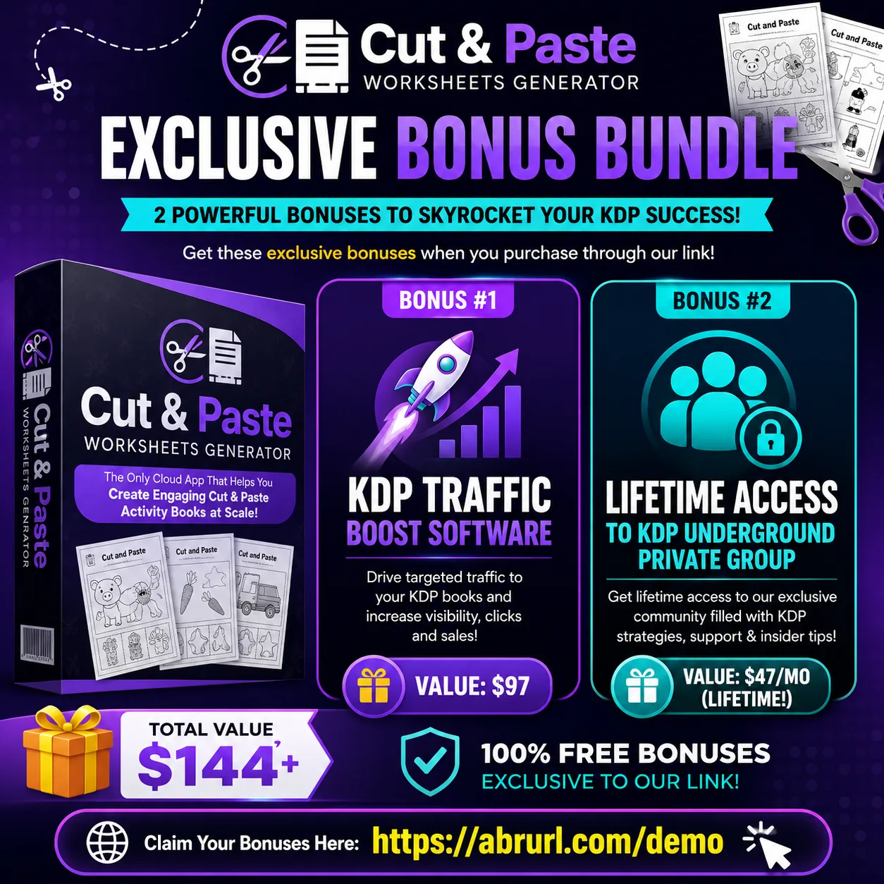 Cut Paste exclusive bonus bundle promo sample