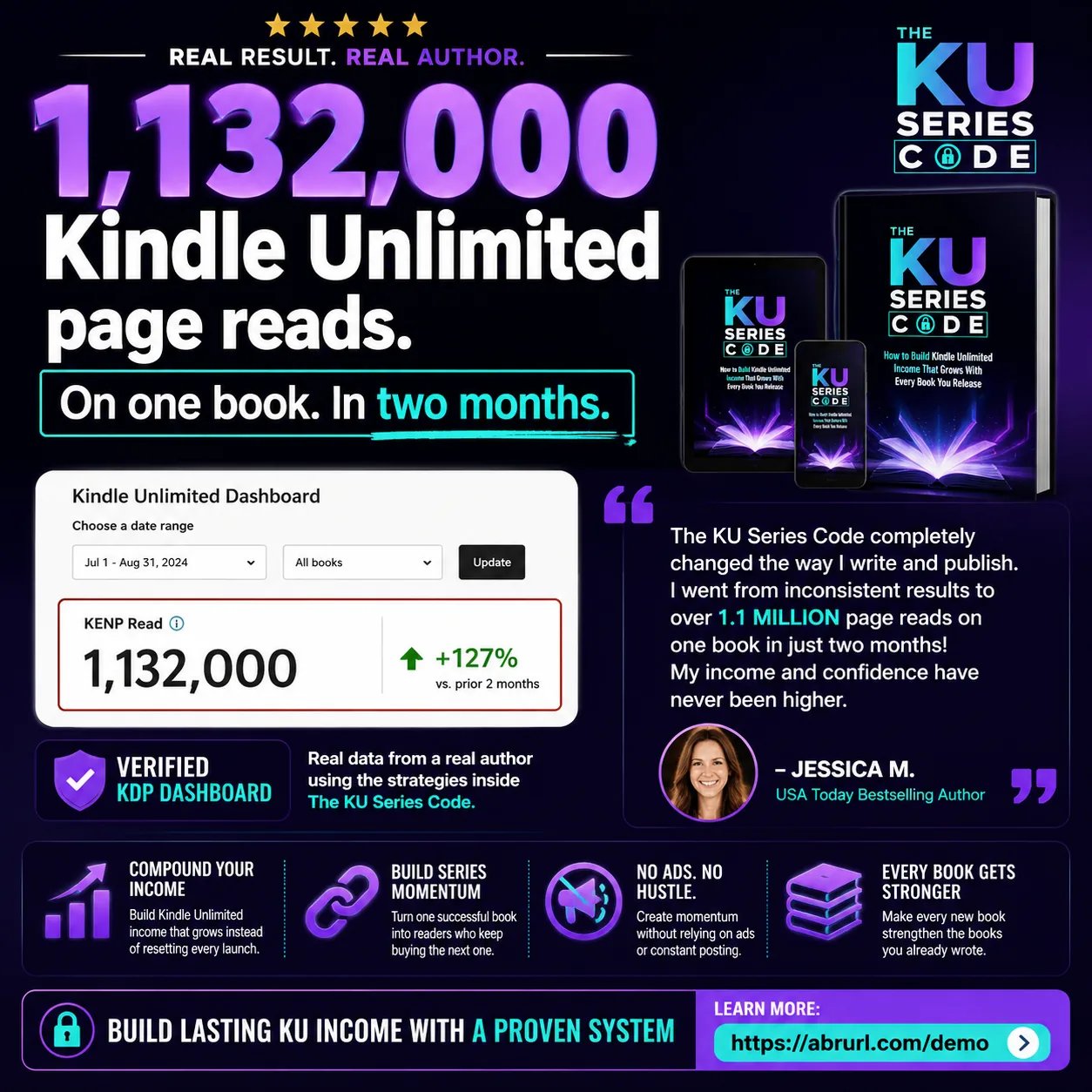 KU Series Code results square promo graphic sample